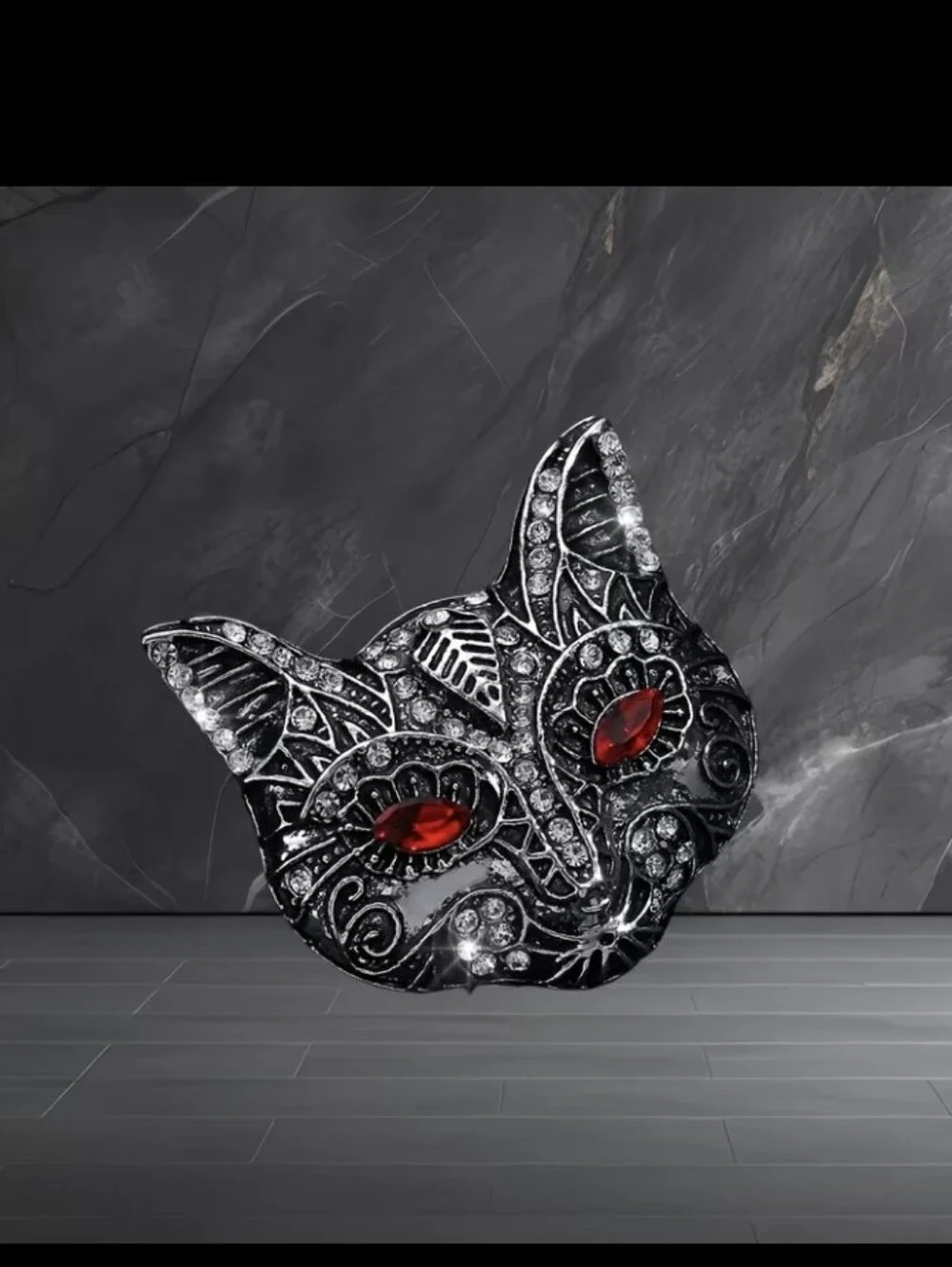 Kitty Cat Tiny Brooch NEW